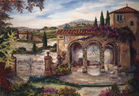 Beautiful Italian Landscape, tuscan, roman, for sale